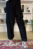 Terry B Classic Relaxed Pant Black